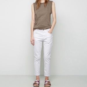 Isabel Marant White Straight leg jeans